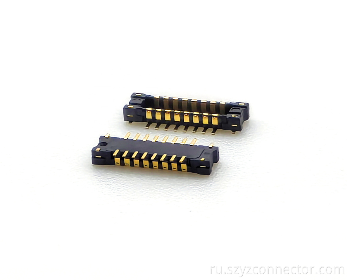 Шаг разъема между платами 0,4 мм, вилка, высота: 0,65 мм 0.4mm Pitch Board to Board Connector Male H:0.65mm